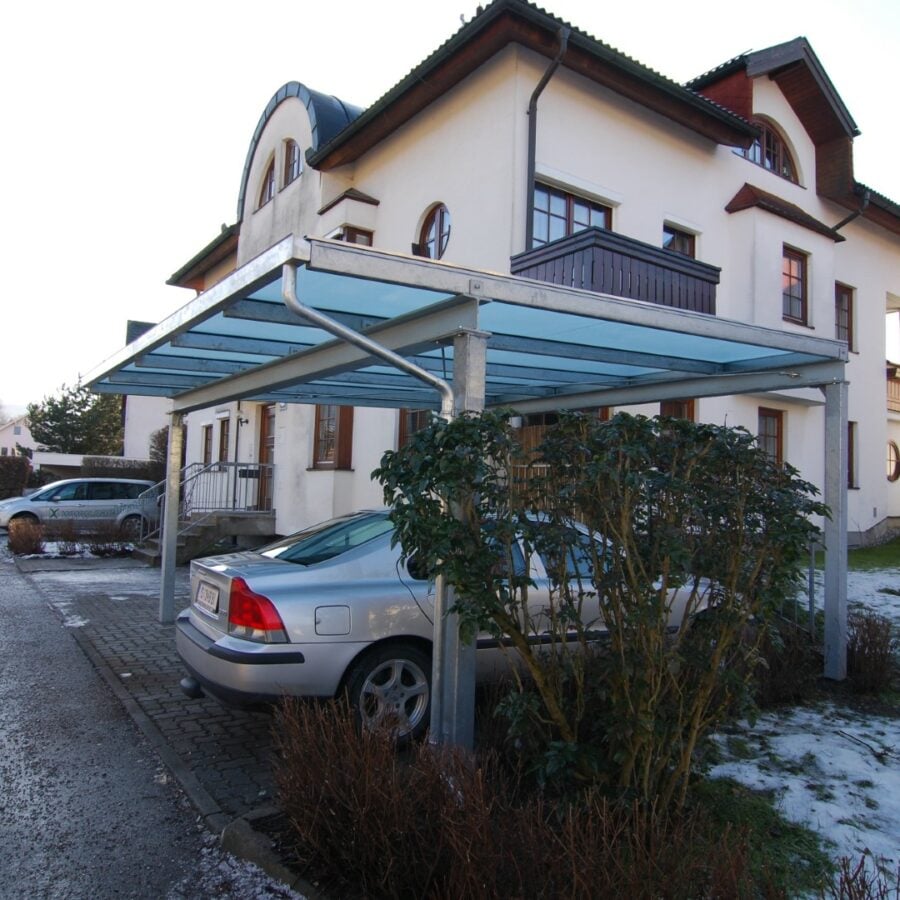 Carport Schlosserei Zaunbau Nähr Glas und Metallbau Bad